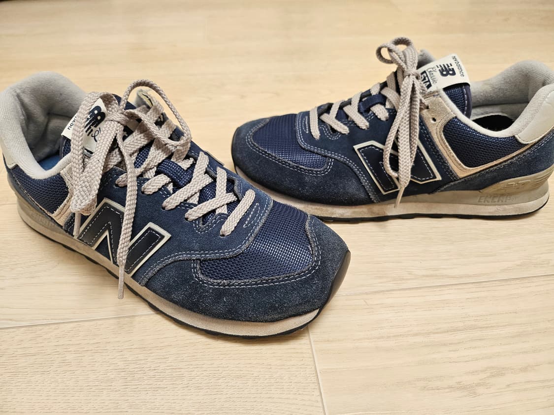 뉴발란스 574 네이비 - D 스탠다드 270 상품이미지8