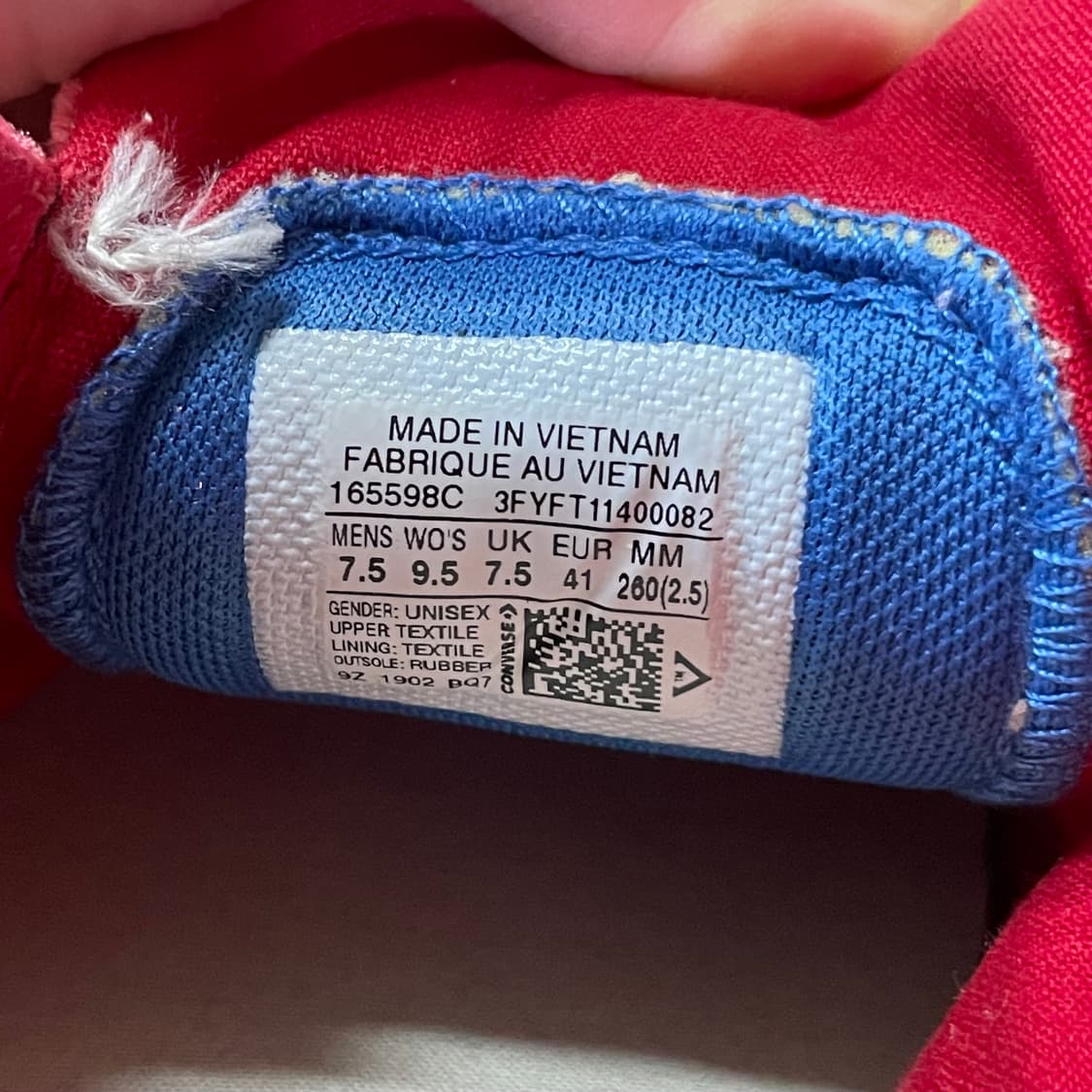 컨버스 x 골프 르 플레르 벨벳 스니커즈 280 상품이미지9