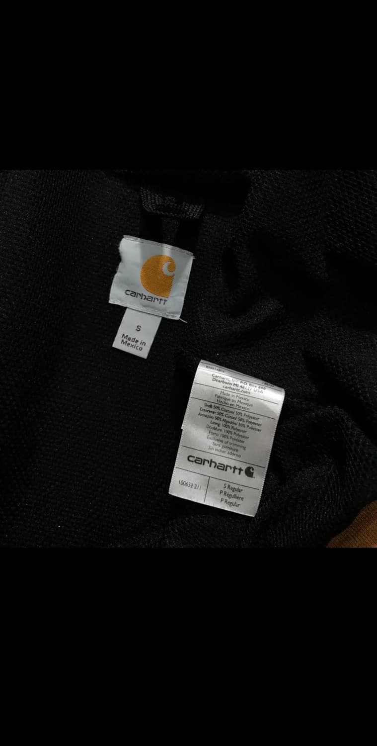 [[S(실M-L), A급] 칼하트(CARHARTT) 써멀 후드 집업 상품이미지5