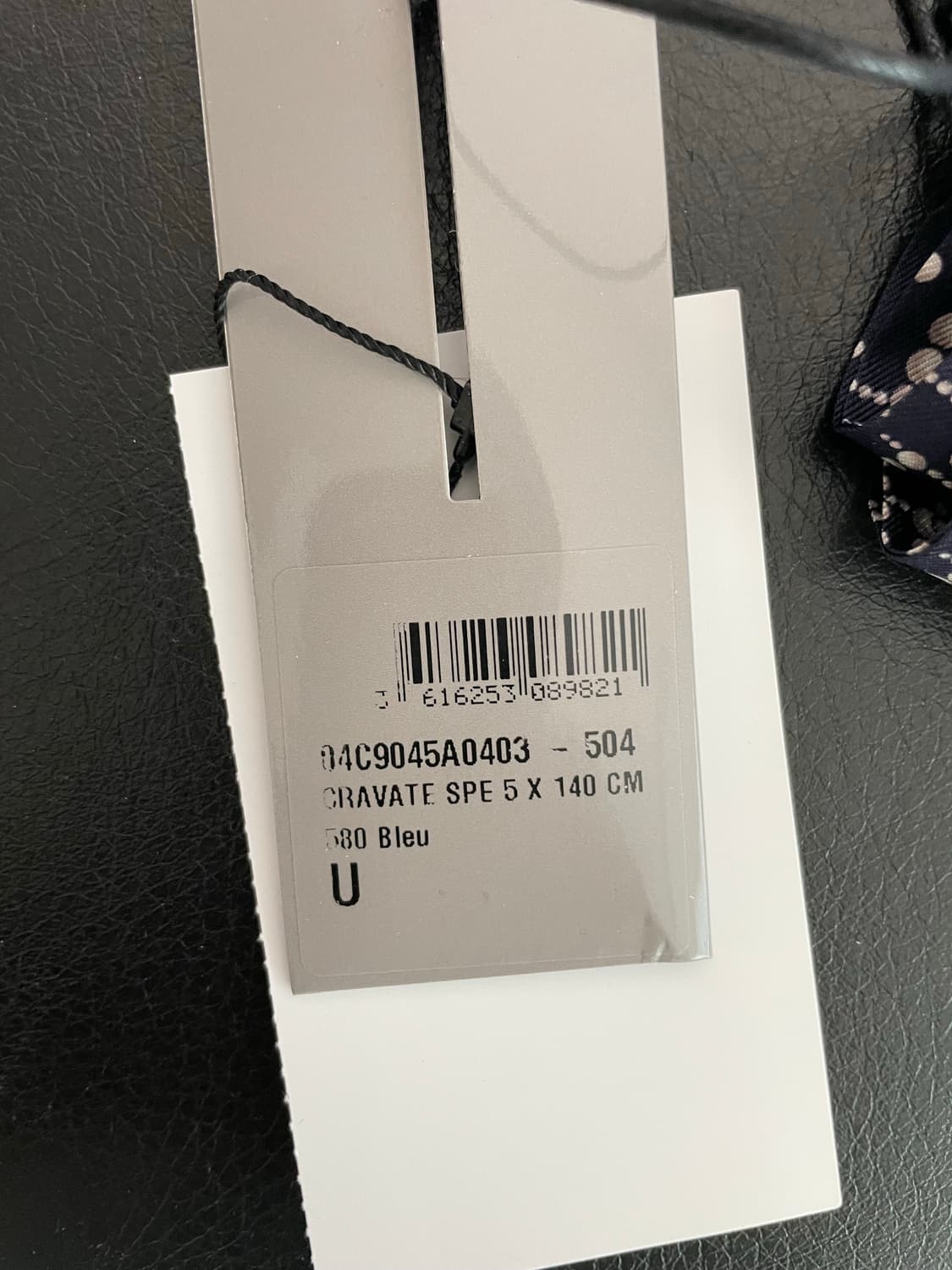 디올 오블리크 트윌 스카프 네이비 상품이미지2