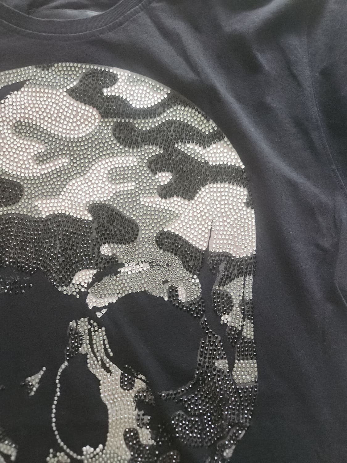 필립플레인 라인스톤 스컬 반팔티 상품이미지4