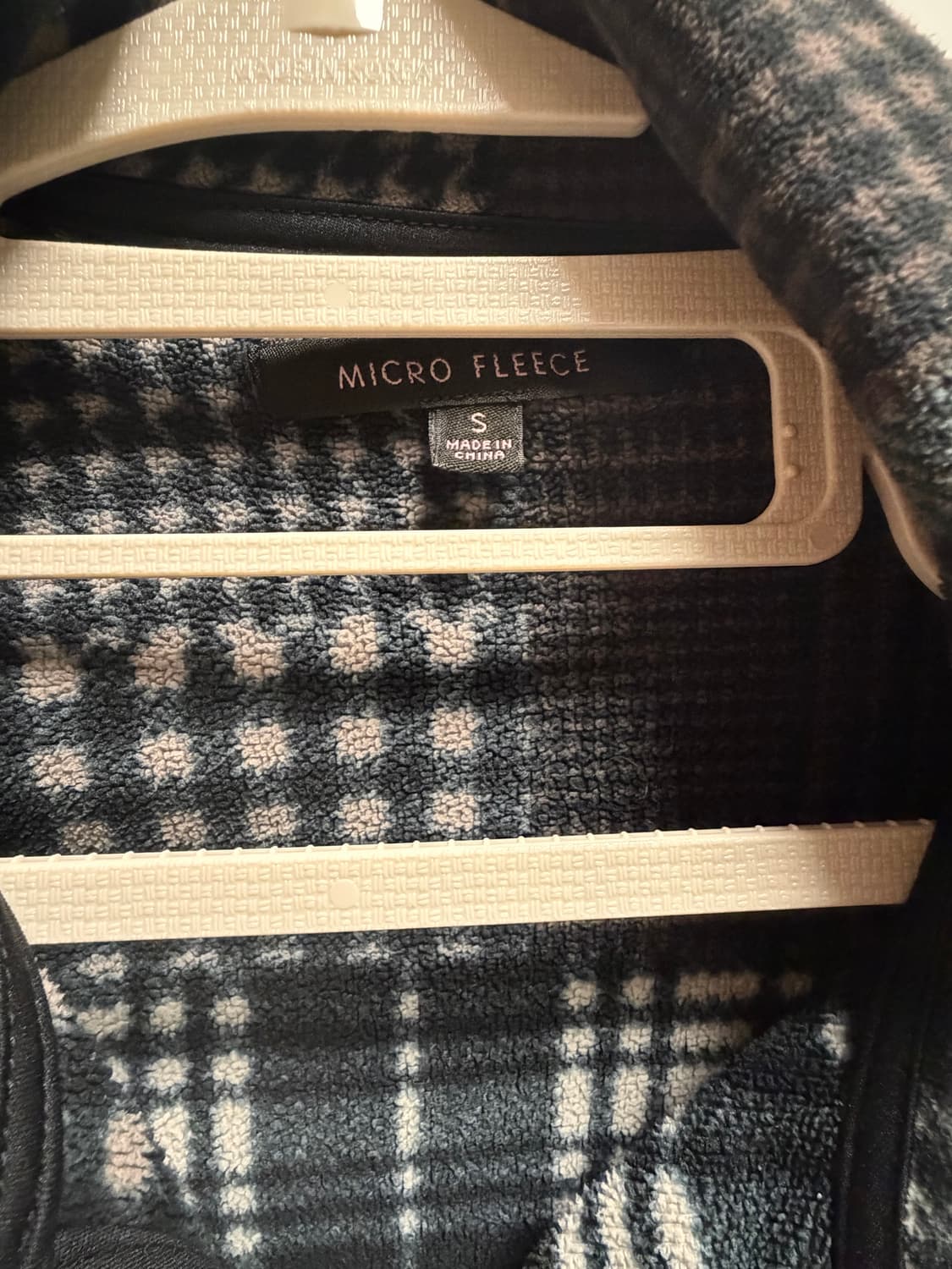 체크 후리스플리스 S 상품이미지2