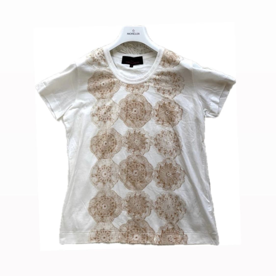 M)tricot COMME des GARCONS 크로셰 레이스 티셔츠 상품이미지1