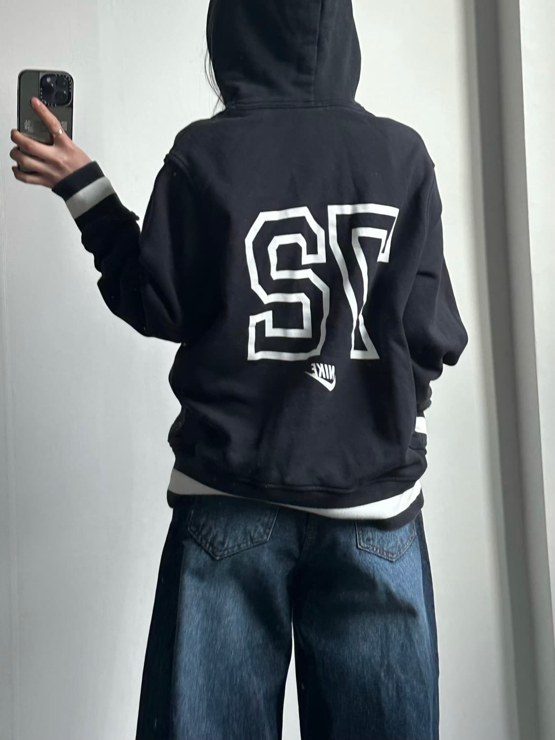 나이키 00s 빅로고 링거 후드티 상품이미지2