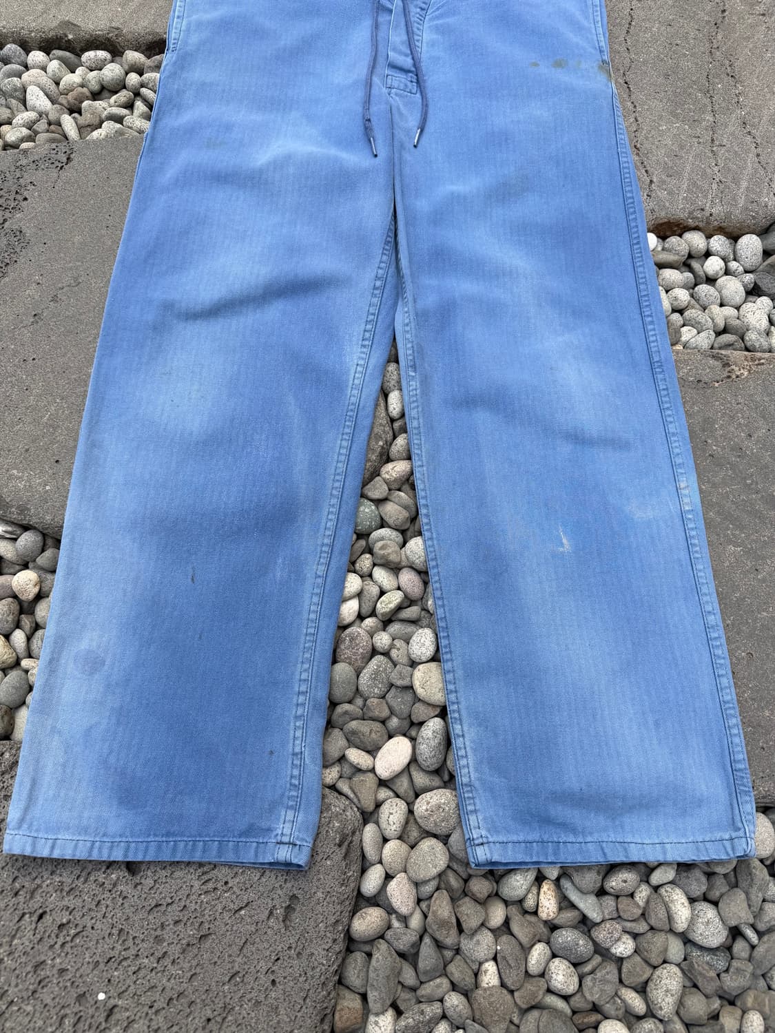 HARD FADED 70s HBT WASHED 헤링본트윌 프렌치워크팬츠 상품이미지4