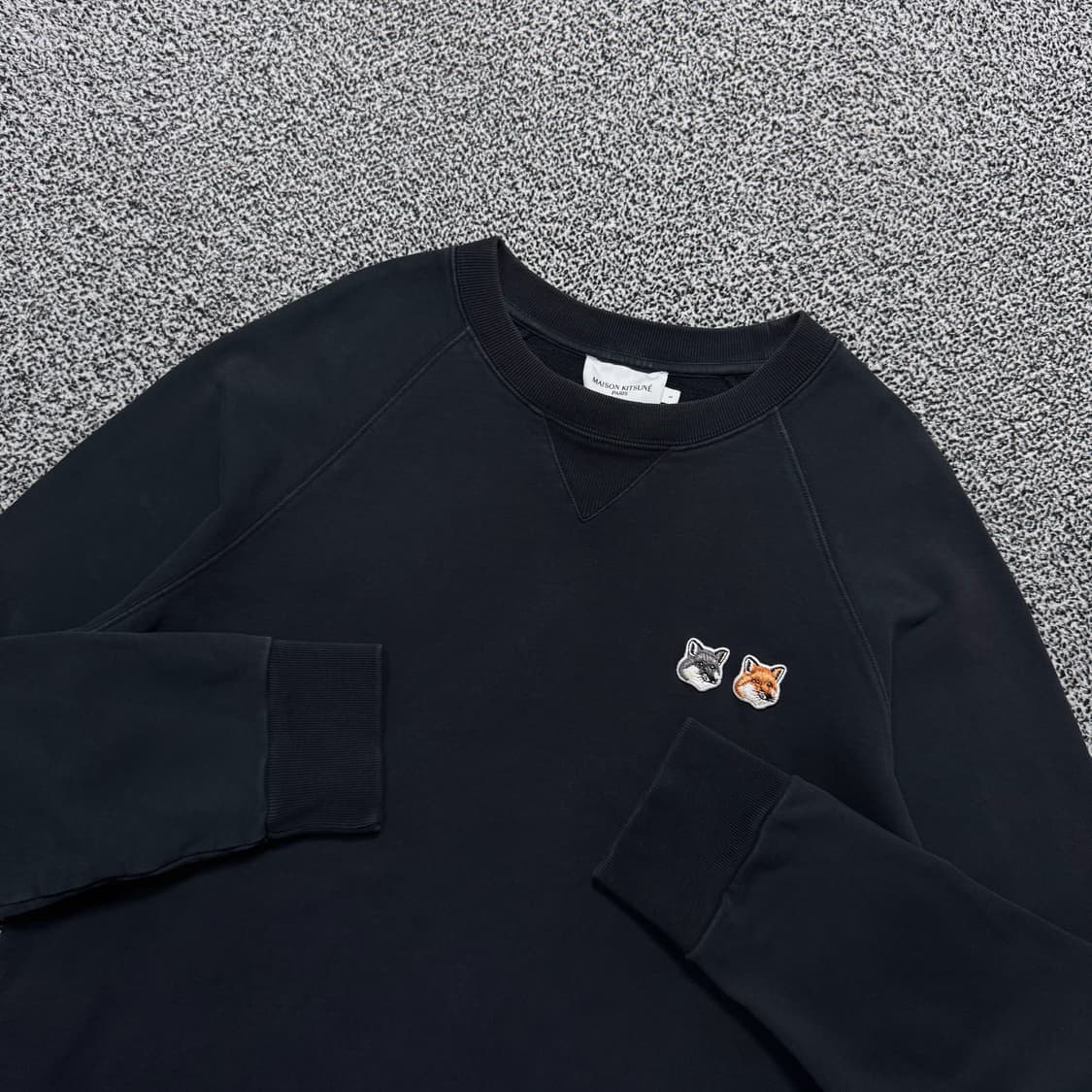 Name : 메종키츠네 시그니처로고 더블폭스 맨투맨 :)  상품이미지2