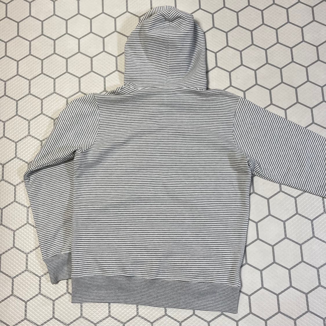 (L) 슈프림 10SS 스트라이프 스웻 후드집업 상품이미지10