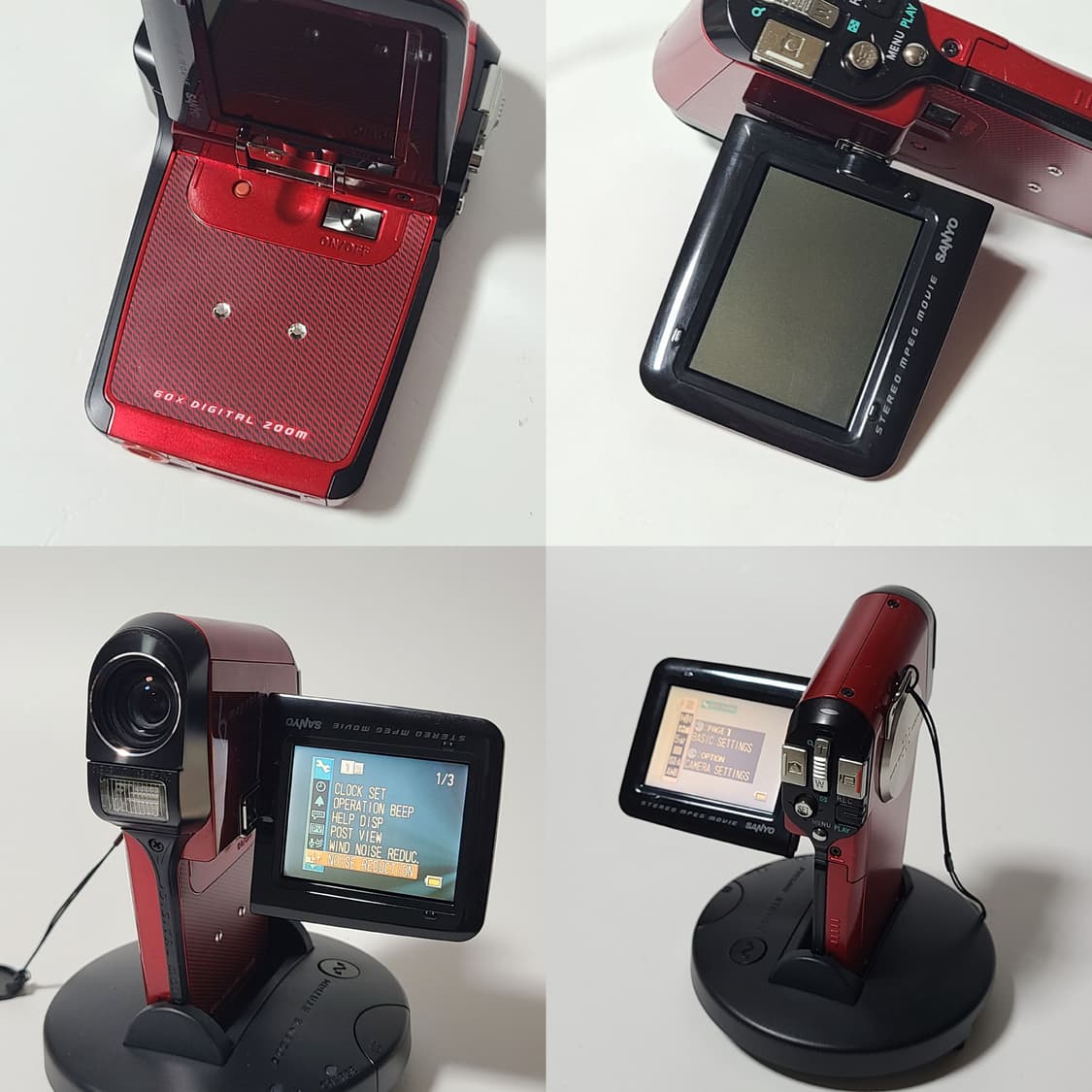 산요 작티 빈티지 캠코더 DMX-C6 디카 디지털카메라 상품이미지9