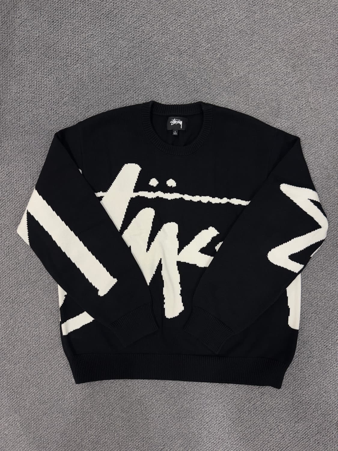 스투시 니트 L 상품이미지1