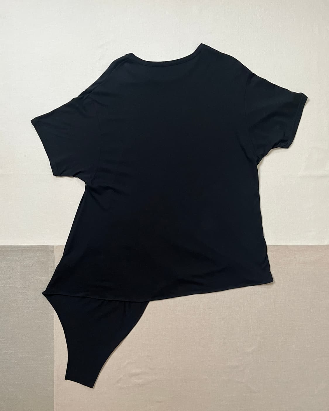 요지야마모토 ground Y 비대칭 롱 티셔츠 yohji yamamoto 상품이미지2