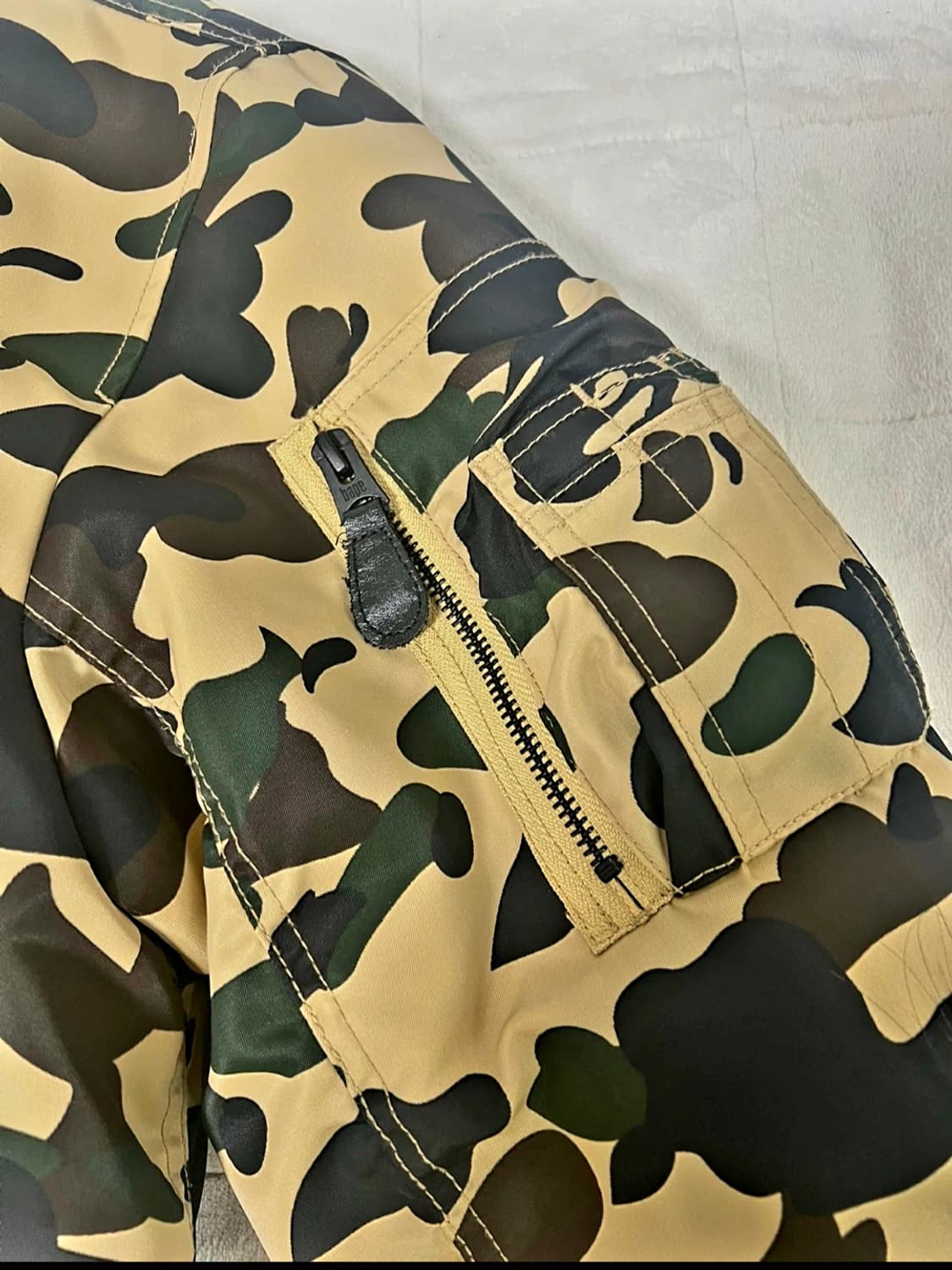 정품)베이프 항공자켓  상품이미지3