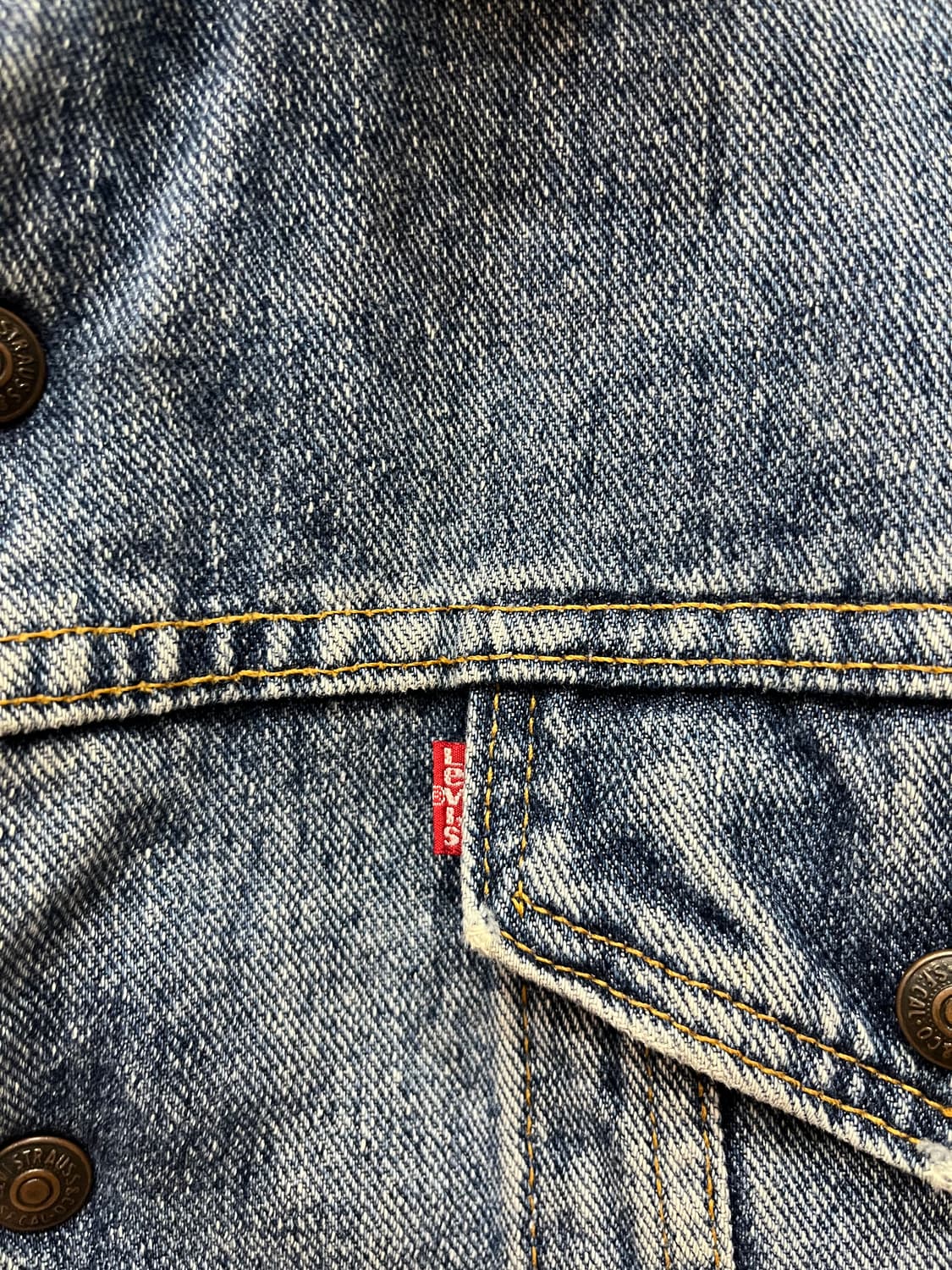 90s 리바이스 쉐르파 데님 자켓 Made in USA 상품이미지6