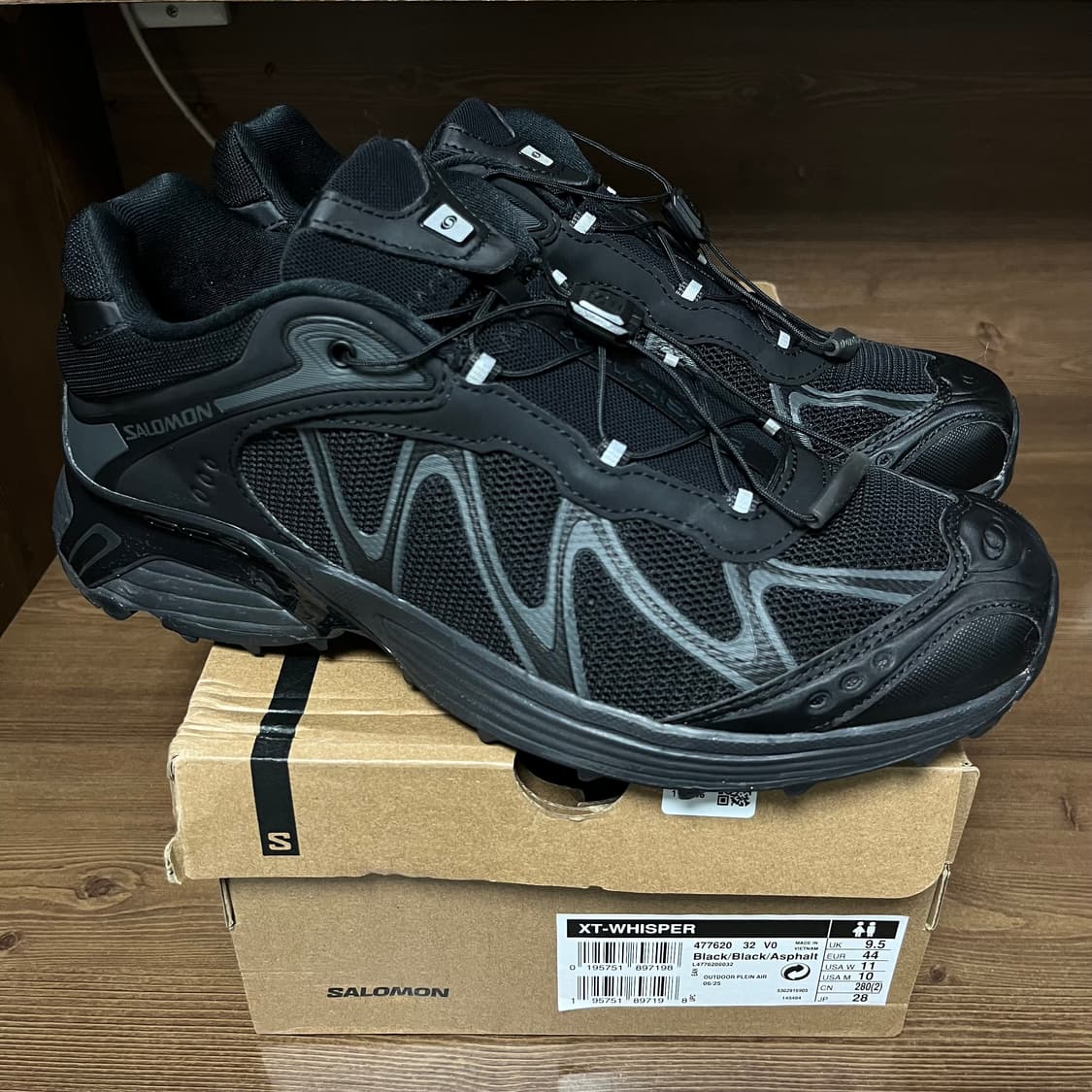 (280) 살로몬 XT-위스퍼 블랙 아스팔트 상품이미지1