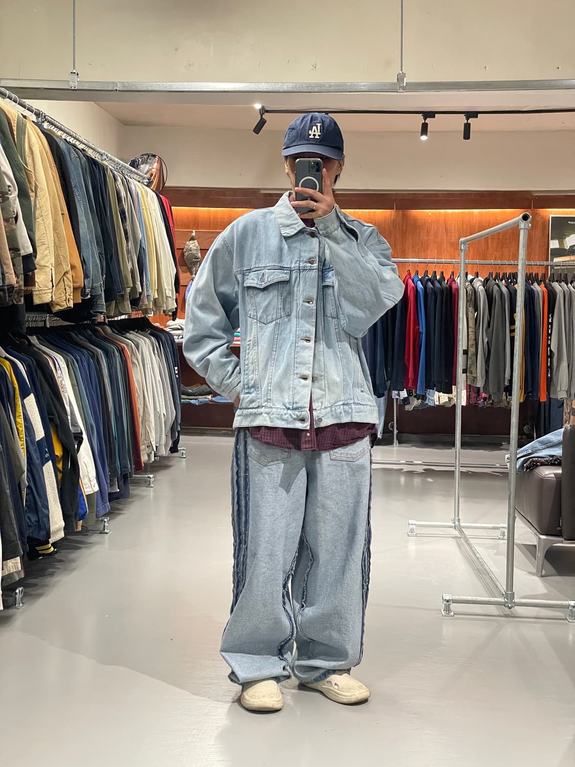 90‘s 랭글러 데님 자켓   상품이미지1