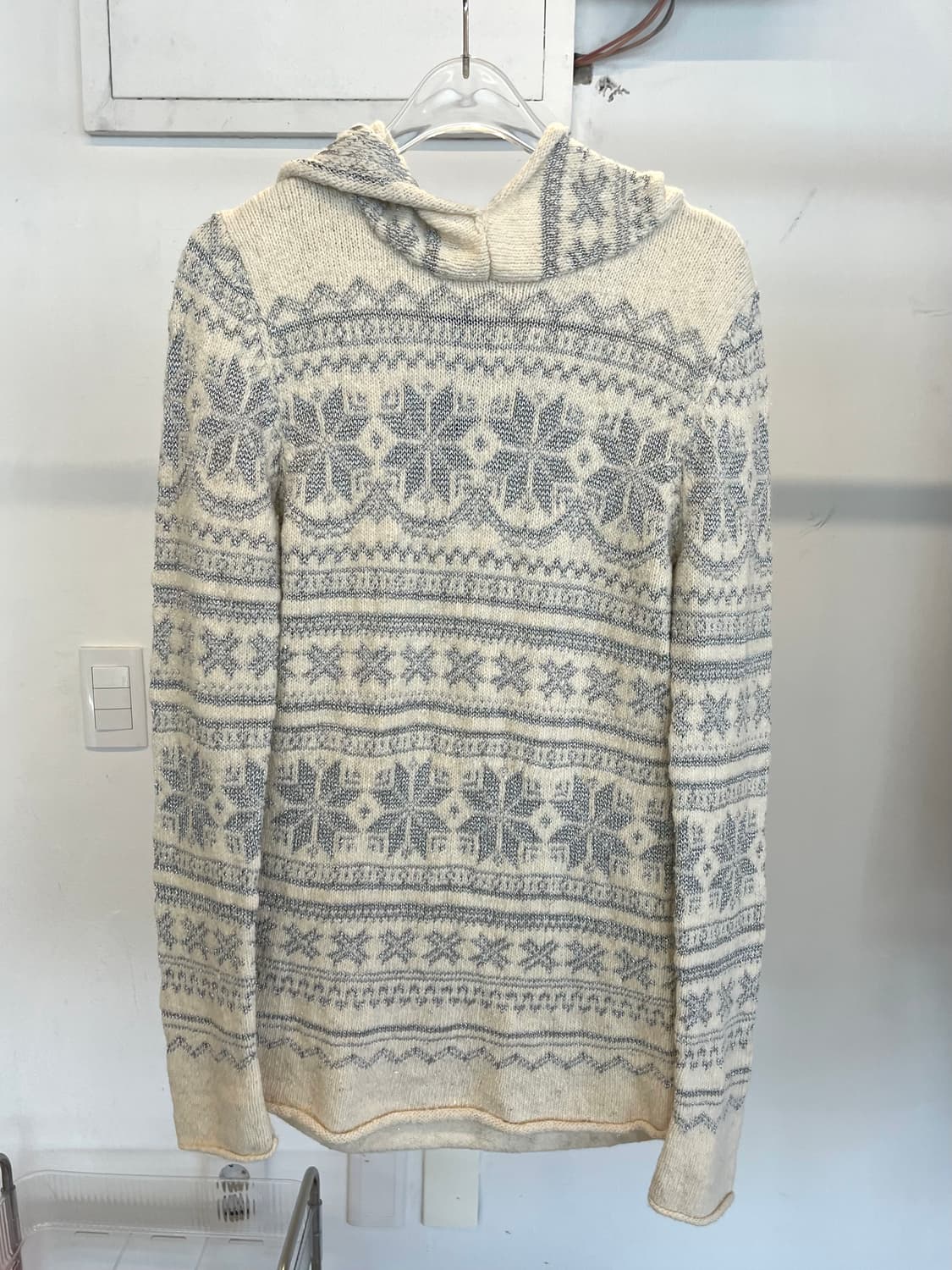 Hysteric Glamour Nordic Knit Hoodie 상품이미지1