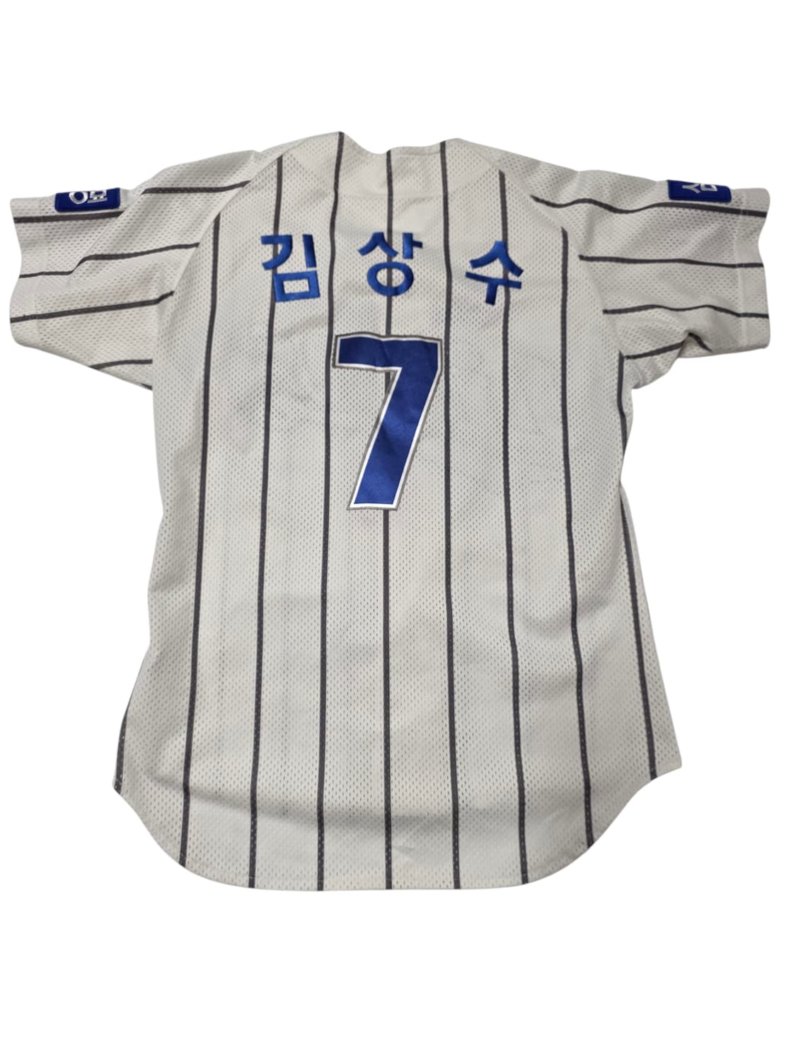 삼성 라이온즈 김상수 화이트 스트라이프 유니폼 여성 62/49 s 상품이미지4