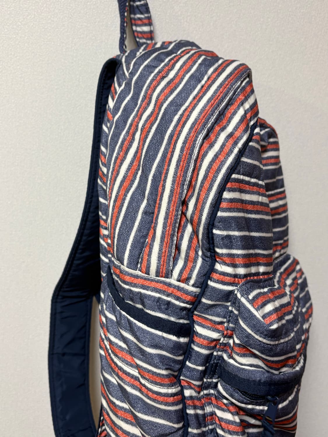 rough 일본 빈티지 백팩 모리걸 스트라이프 가방 도트 체크 상품이미지4