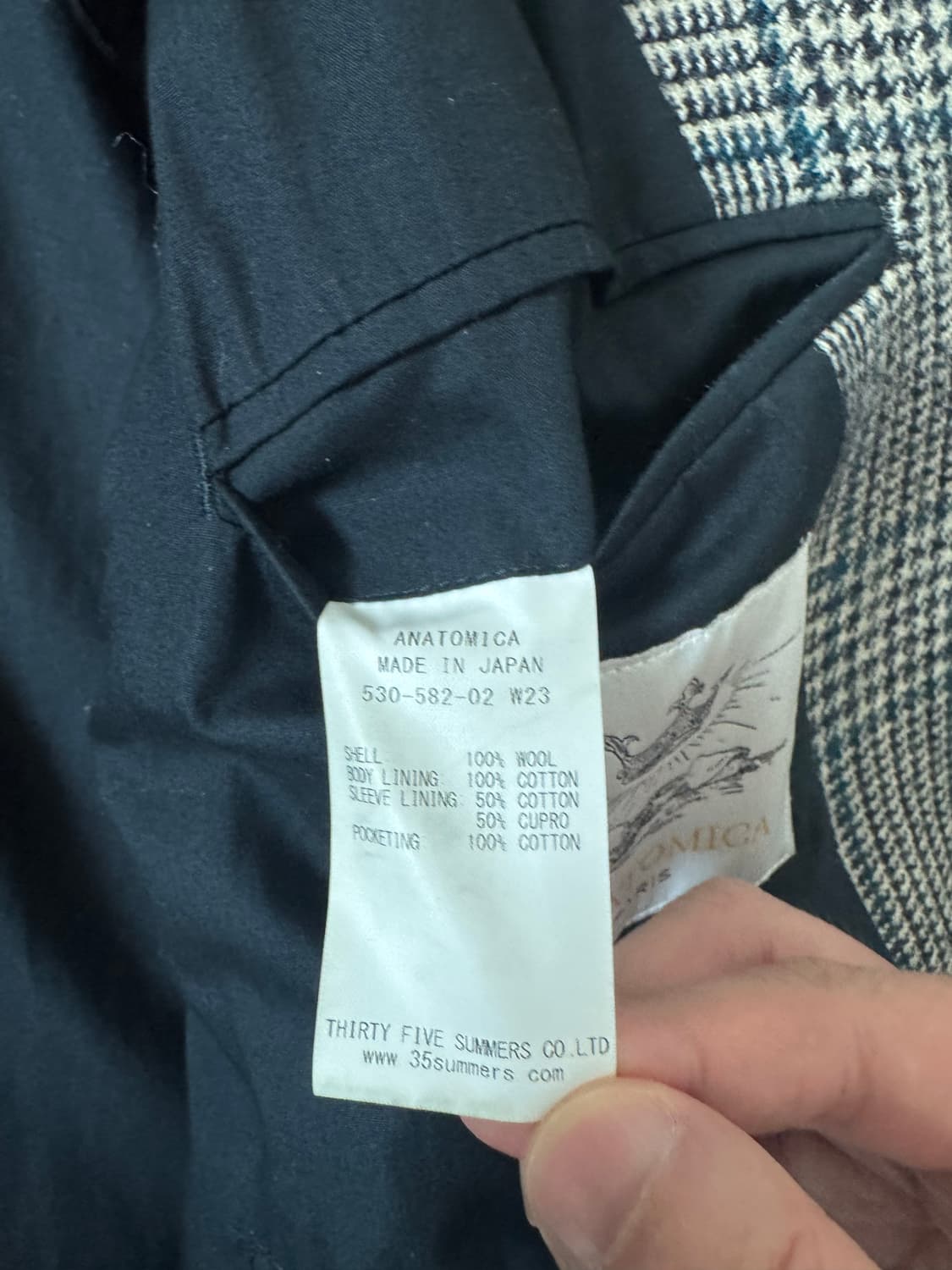 아나토미카 싱글레글런4 코트 판매 상품이미지3