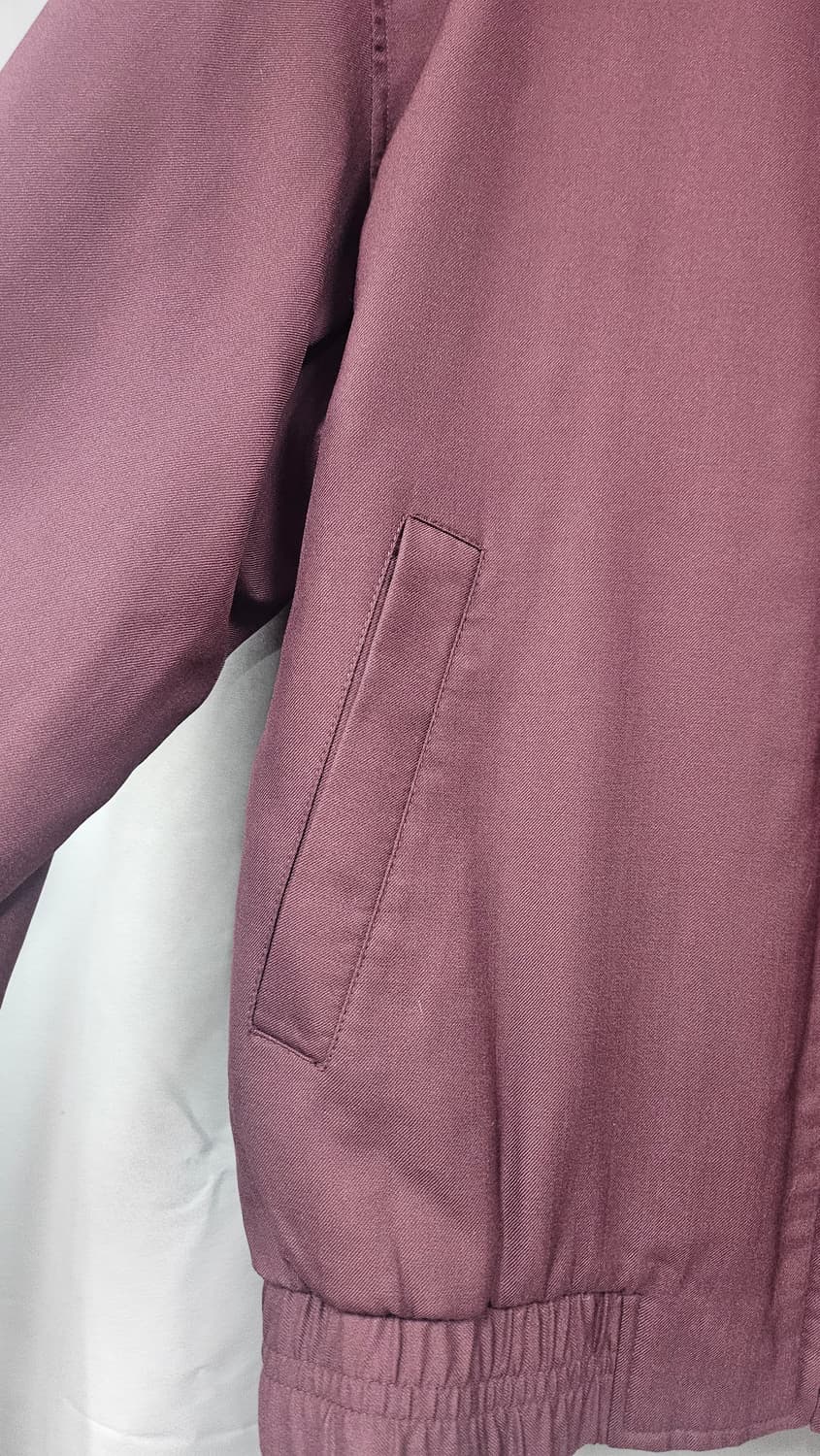 입생로랑 버건디 봄버 자켓 95 상품이미지5