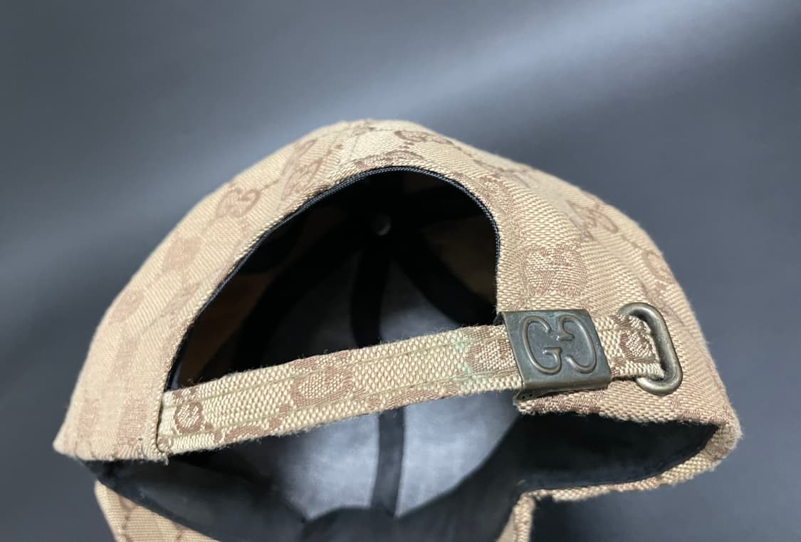 구찌 슈프림 로고 볼캡 빈티지 뎀나 바잘리아 올드 상품이미지6