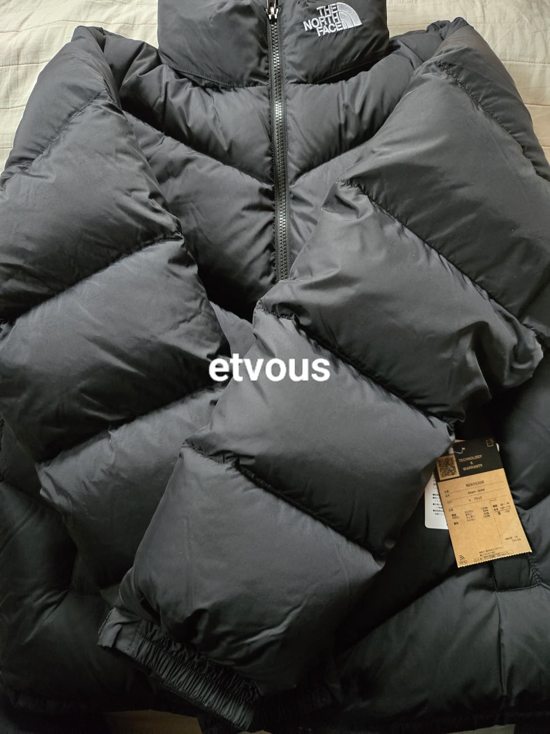 노스페이스 재팬 어센트 블랙 2025 신상 블랙 M 새제품 상품이미지5