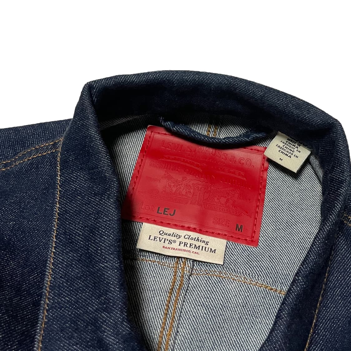 리바이스 프리미엄 엔지니어드 트러커 데님 다켓 상품이미지5