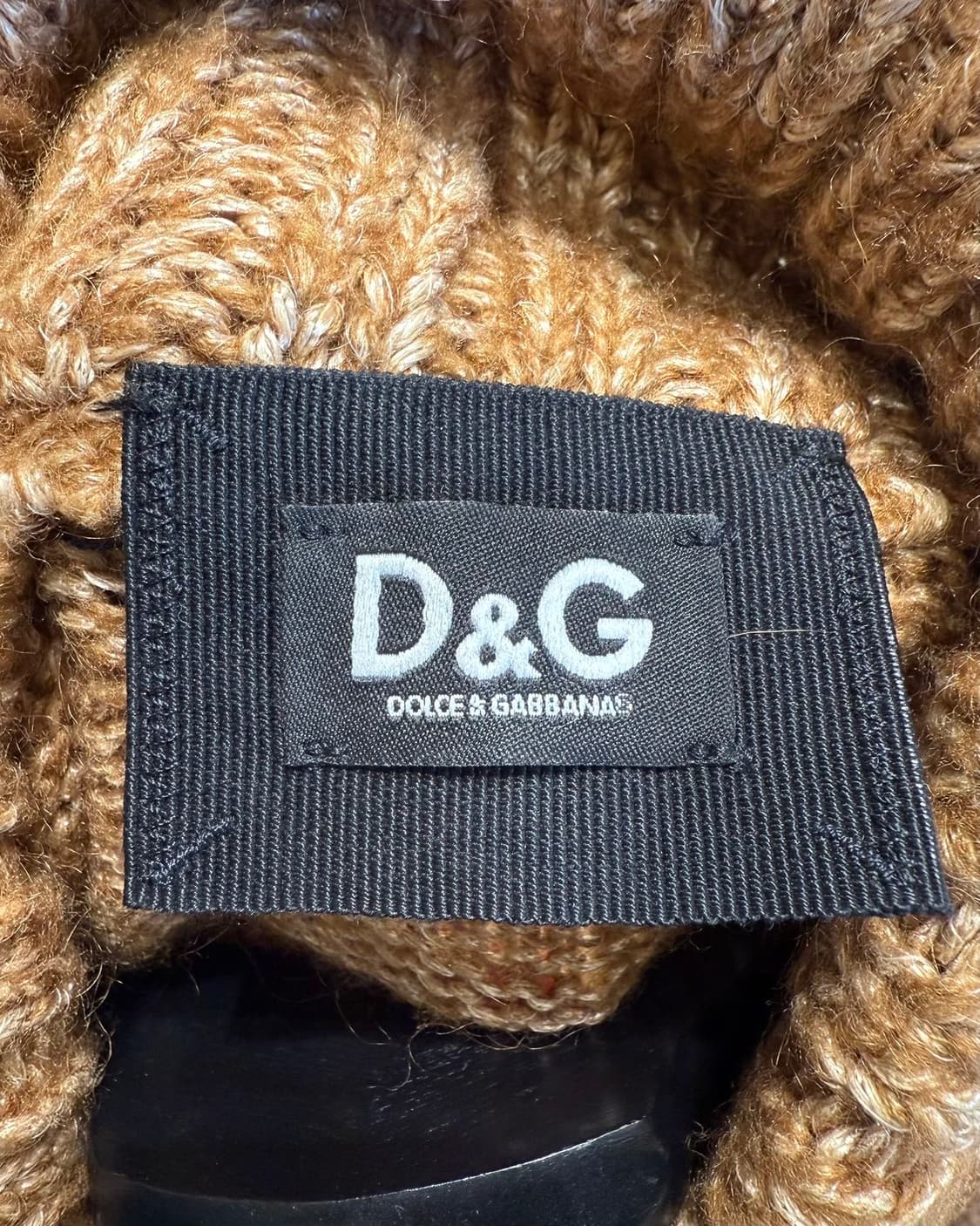 돌체앤가바나 브라운 아세테이트 모헤어 니트 집업  상품이미지8