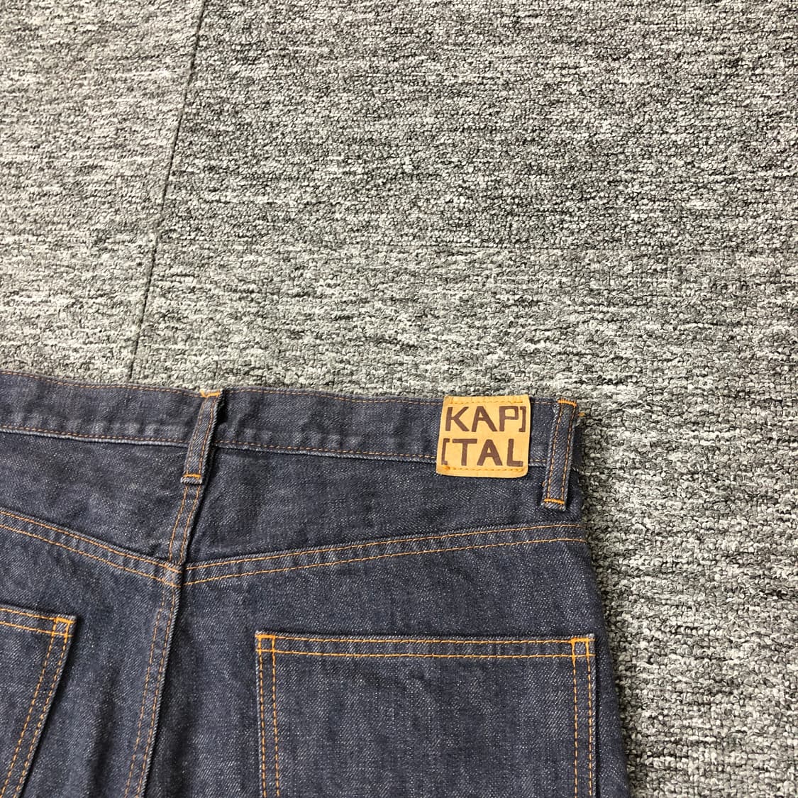 캐피탈 정품 14oz 오카벨보 부츠컷 데님팬츠 상품이미지5