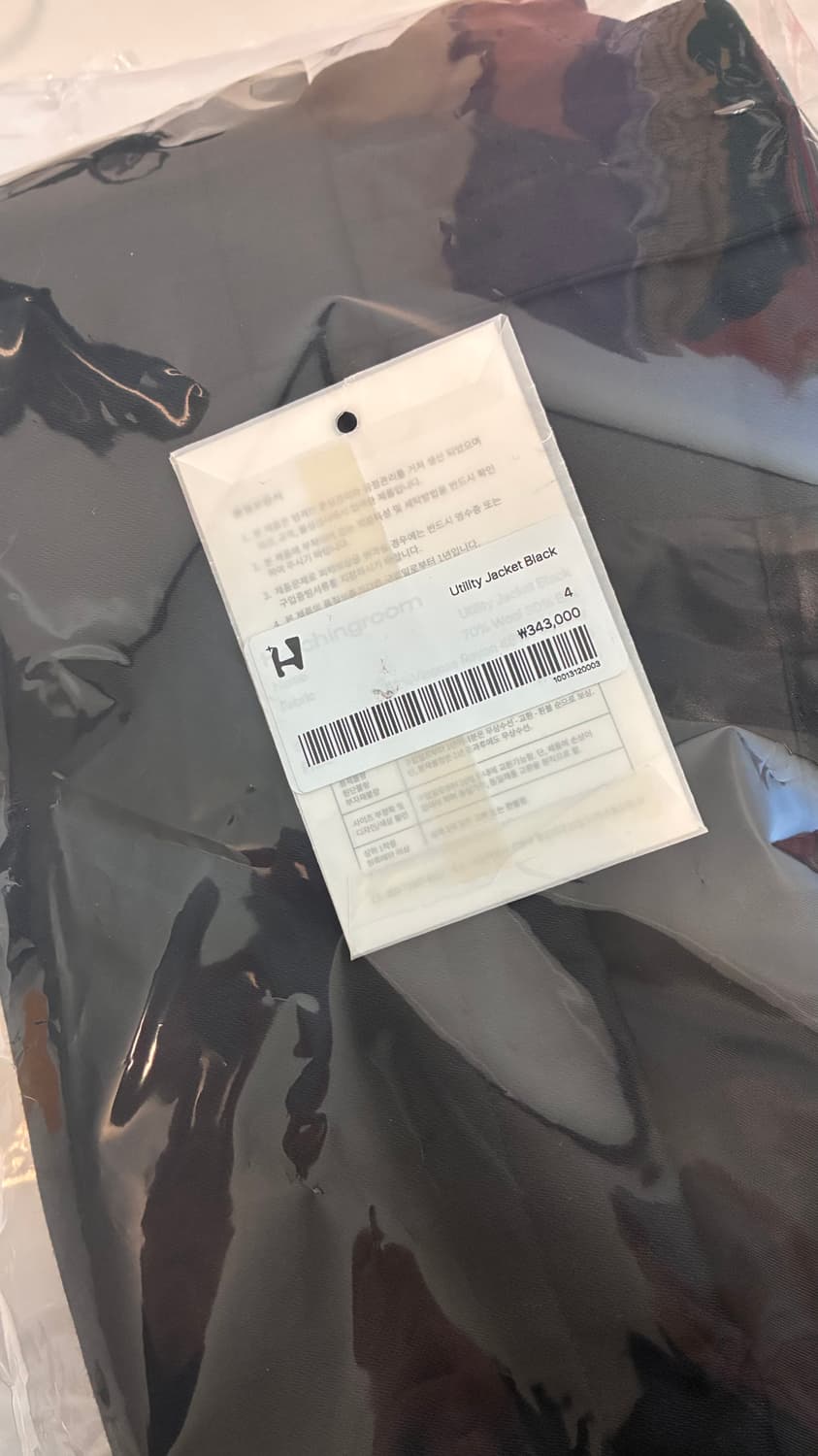 해칭룸 유틸리티자켓 블랙 상품이미지5