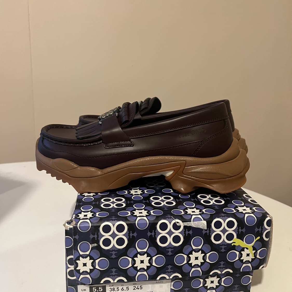 푸마x팔로모 나이트폭스 레더 로퍼 상품이미지2