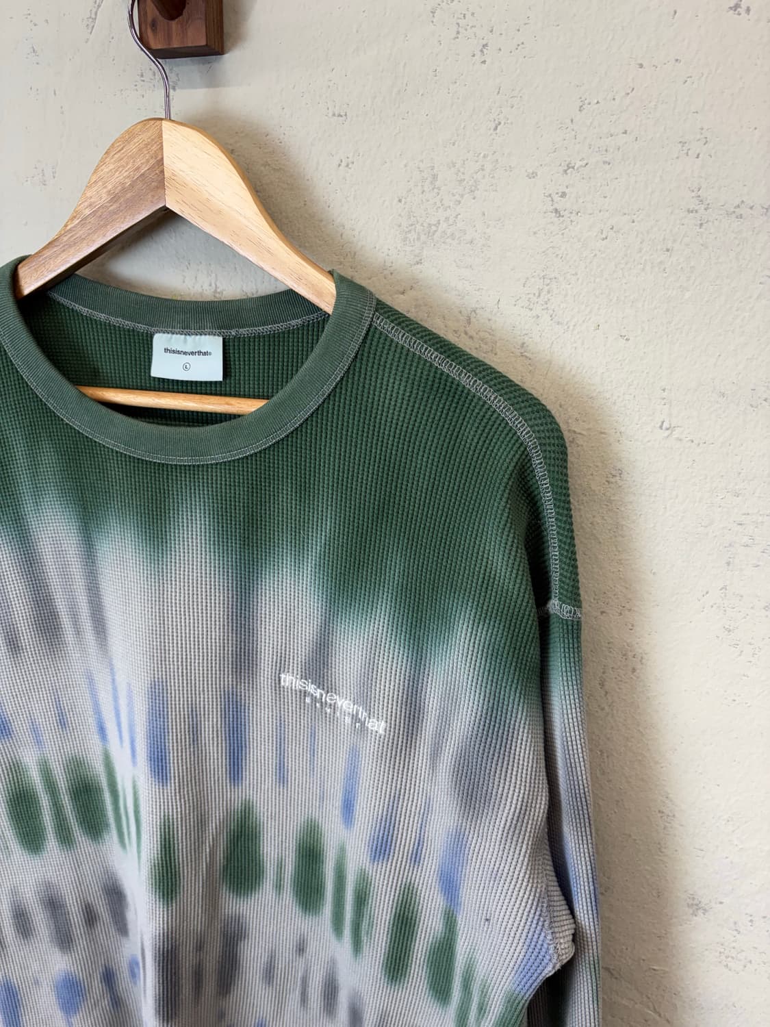 디스이즈네버댓 타이다이 와플 롱슬리브 상품이미지4