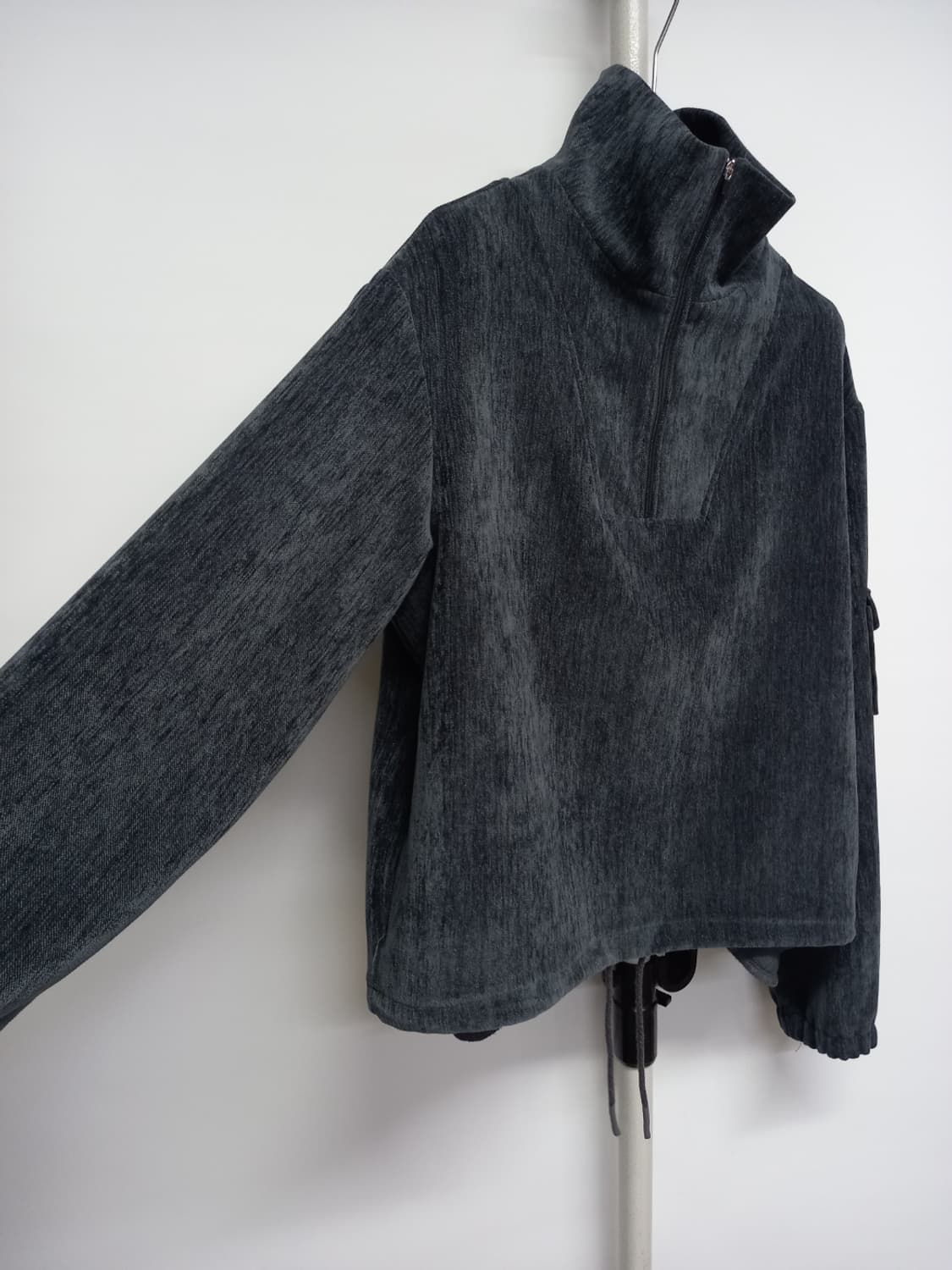 새 BLUE I-D 춘추동 하프집업 긴팔티셔츠 F 33-77 상품이미지4