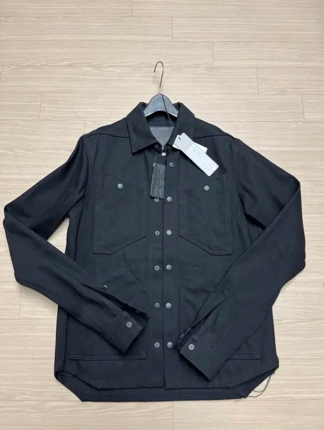 [S] 릭오웬스 다크쉐도우 블랙 데님자켓 상품이미지1