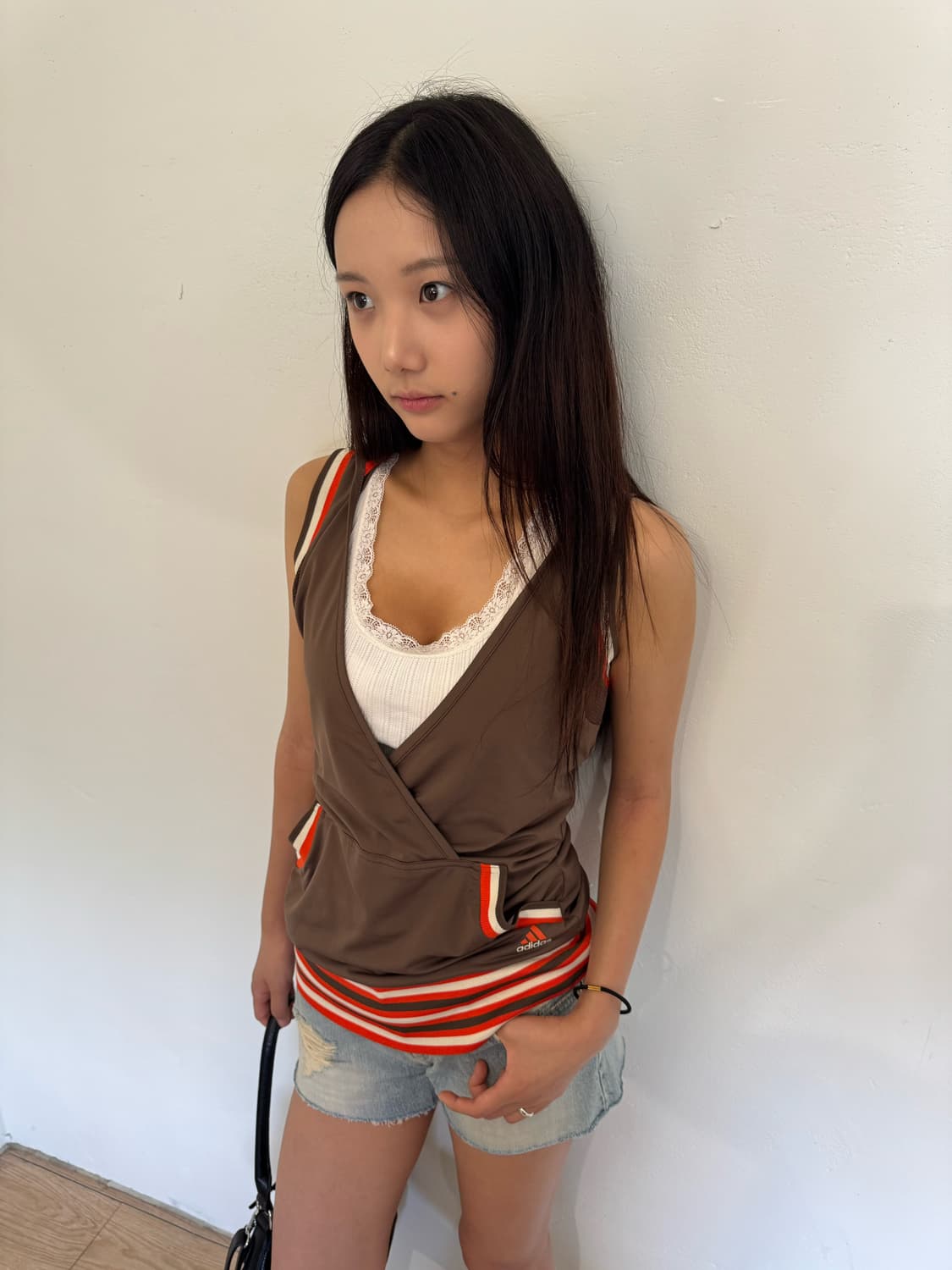 Adidas Wrap Hoodie Top  상품이미지1
