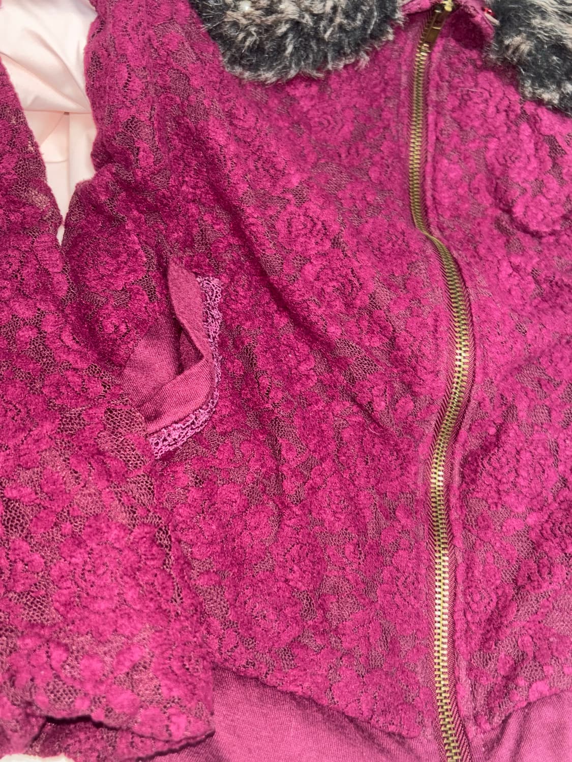 엑시즈팜 갸루 장미 집업 오네갸루 히메갸루 y2k 상품이미지2