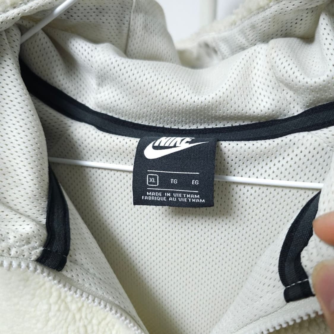 나이키 양털 후리스 자켓 XL 상품이미지4