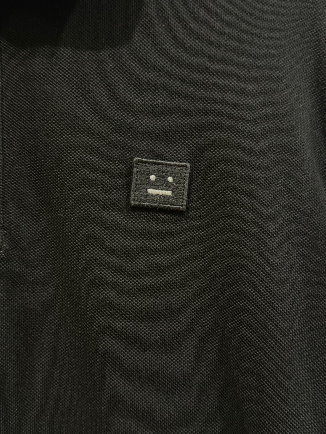 Acne Studios 블랙 긴팔 폴로 S 상품이미지3