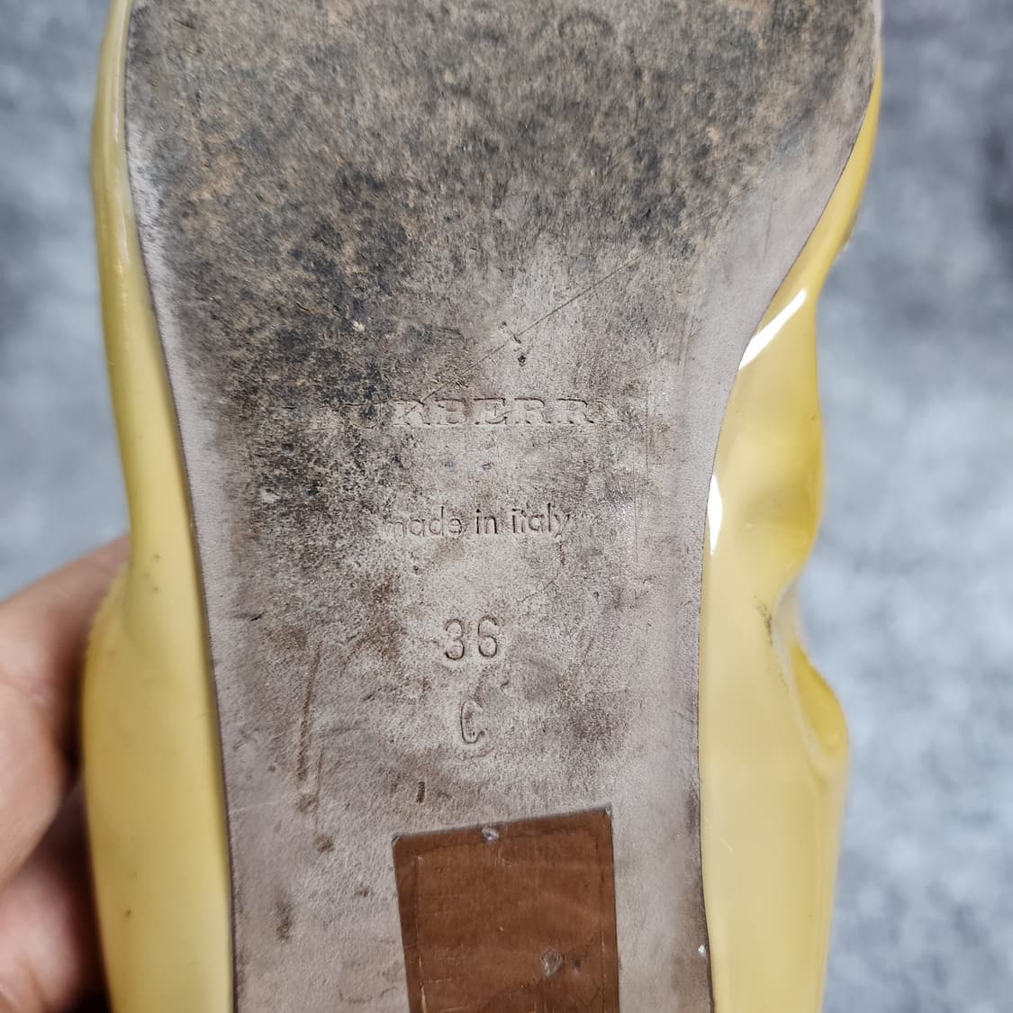 버버리 발레리나 플랫슈즈 36 상품이미지10