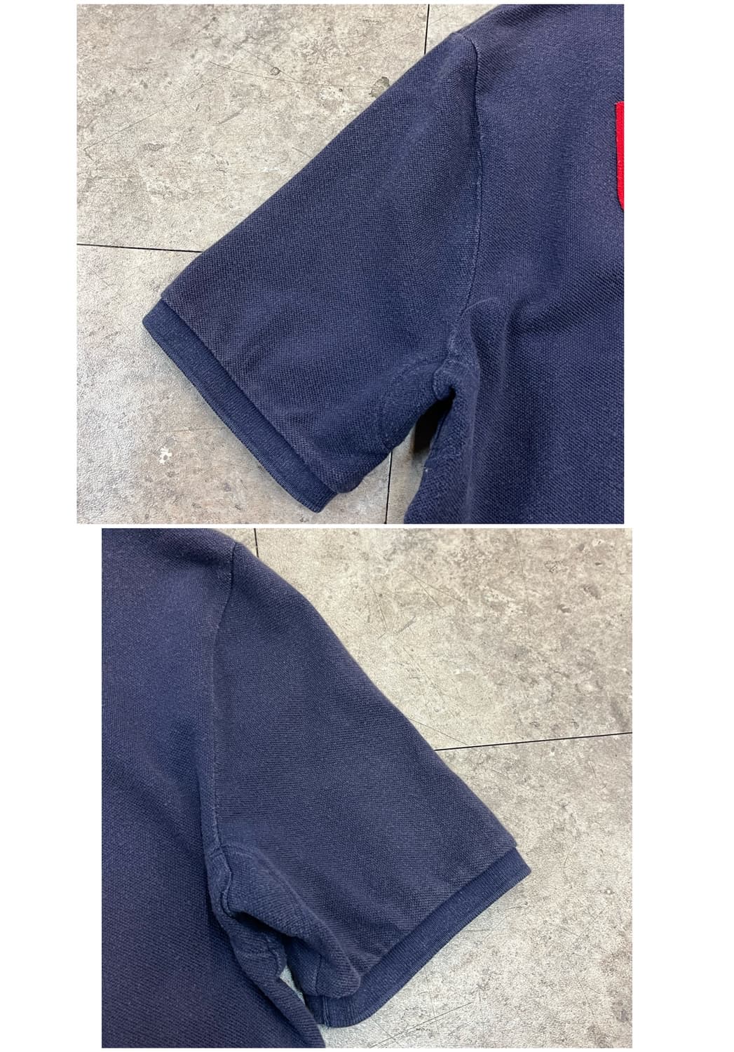 폴로 랄프로렌 빅포니 USA 반팔 카라티 네이비 XL #csz3149 상품이미지10