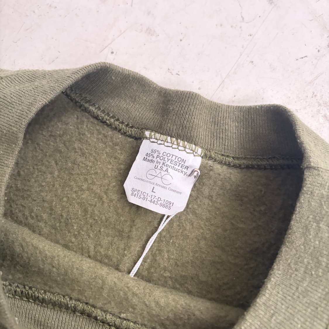 USMC USA OG 빈티지 스웻셔츠 L 상품이미지5