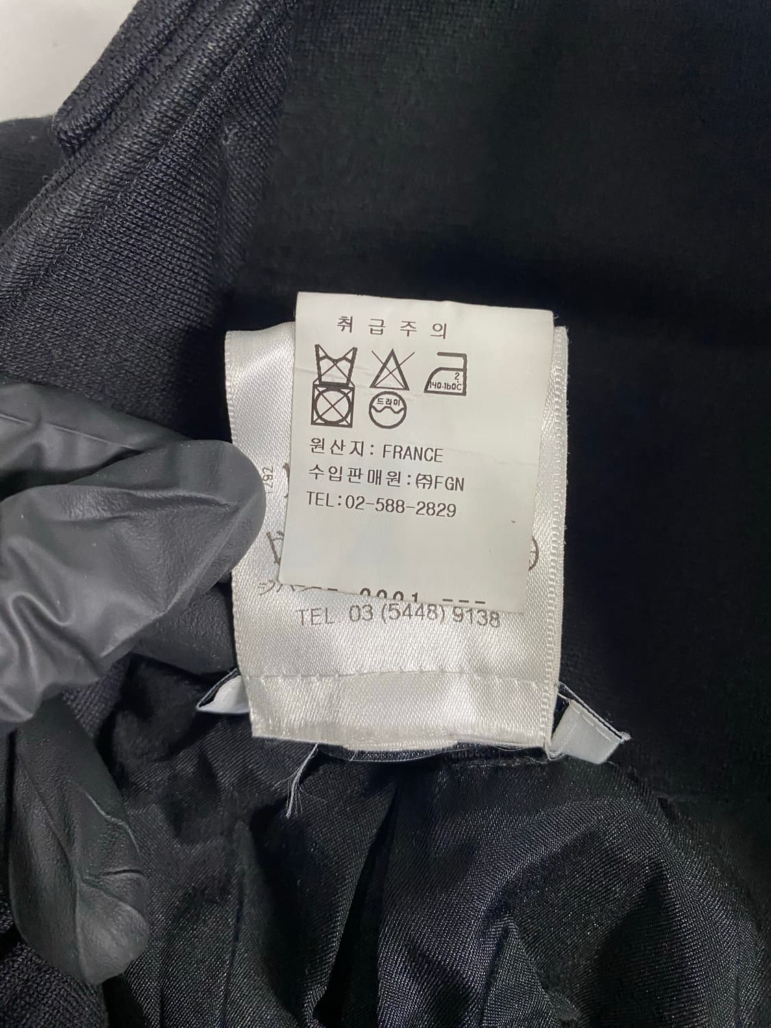 지방시 블랙 트렌치 코트 36 상품이미지5