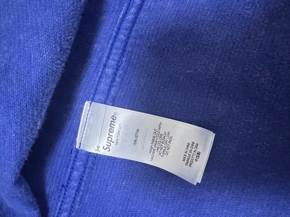 슈프림 워시드 코듀로이 집업 24fw 상품이미지3