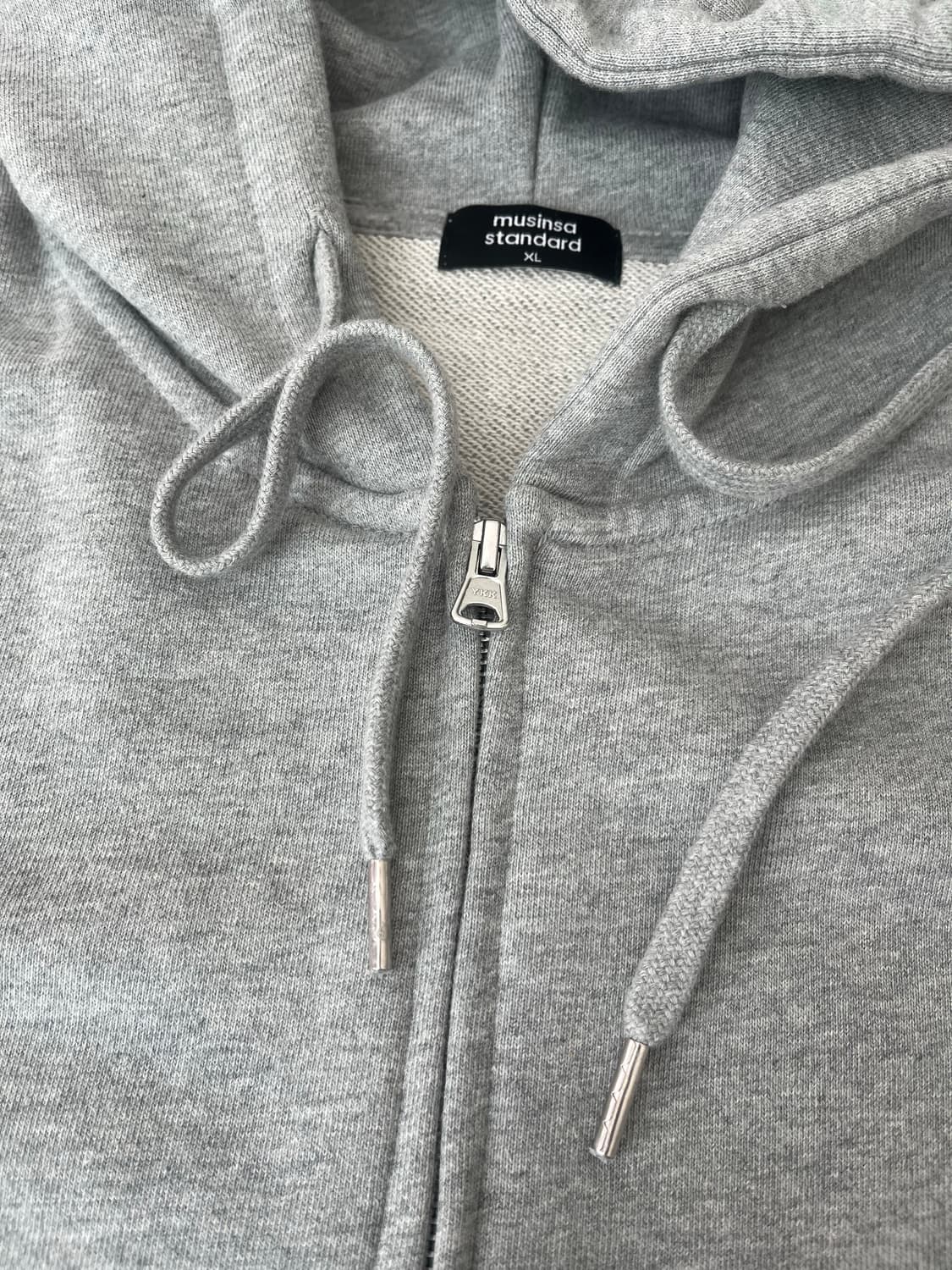 새제품))무신사 스탠다드 후드 집업 XL 사이즈 상품이미지8