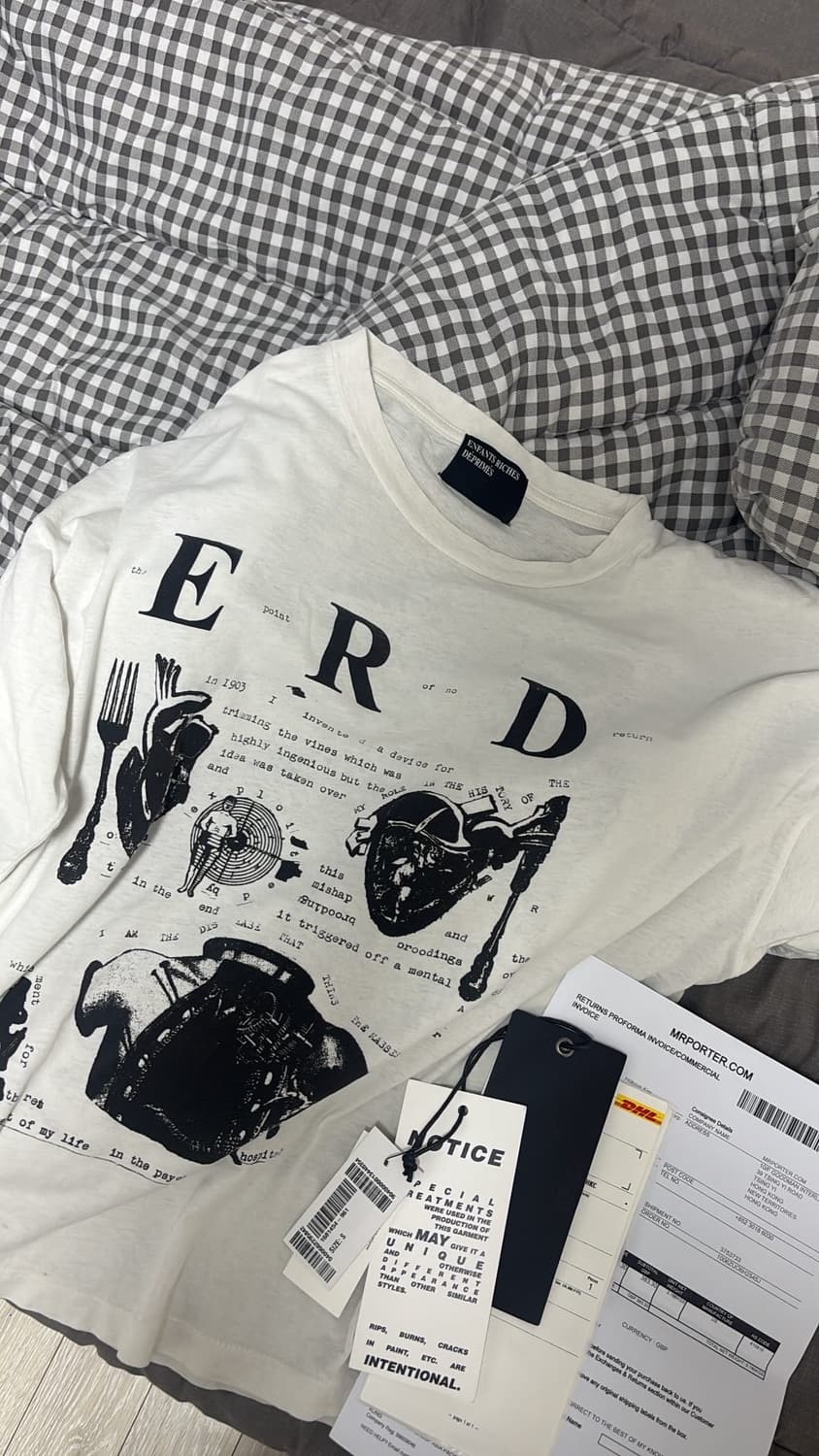 erd 마이롤인더워 반팔 티셔츠 s사이즈 상품이미지2