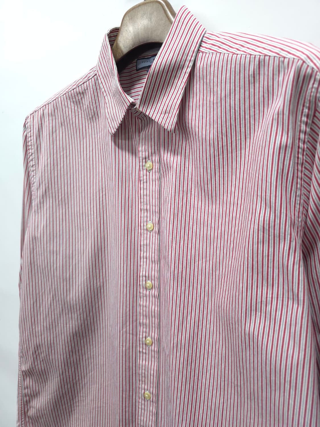 타미힐피거 레드 스트라이프 셔츠 (100~105) 상품이미지5