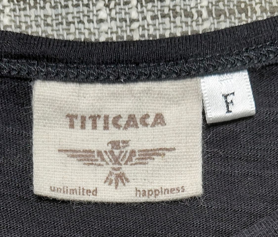 [FREE] TITICACA 에스닉 자수 꽈배기 스트랩 롱 티셔츠 상품이미지4