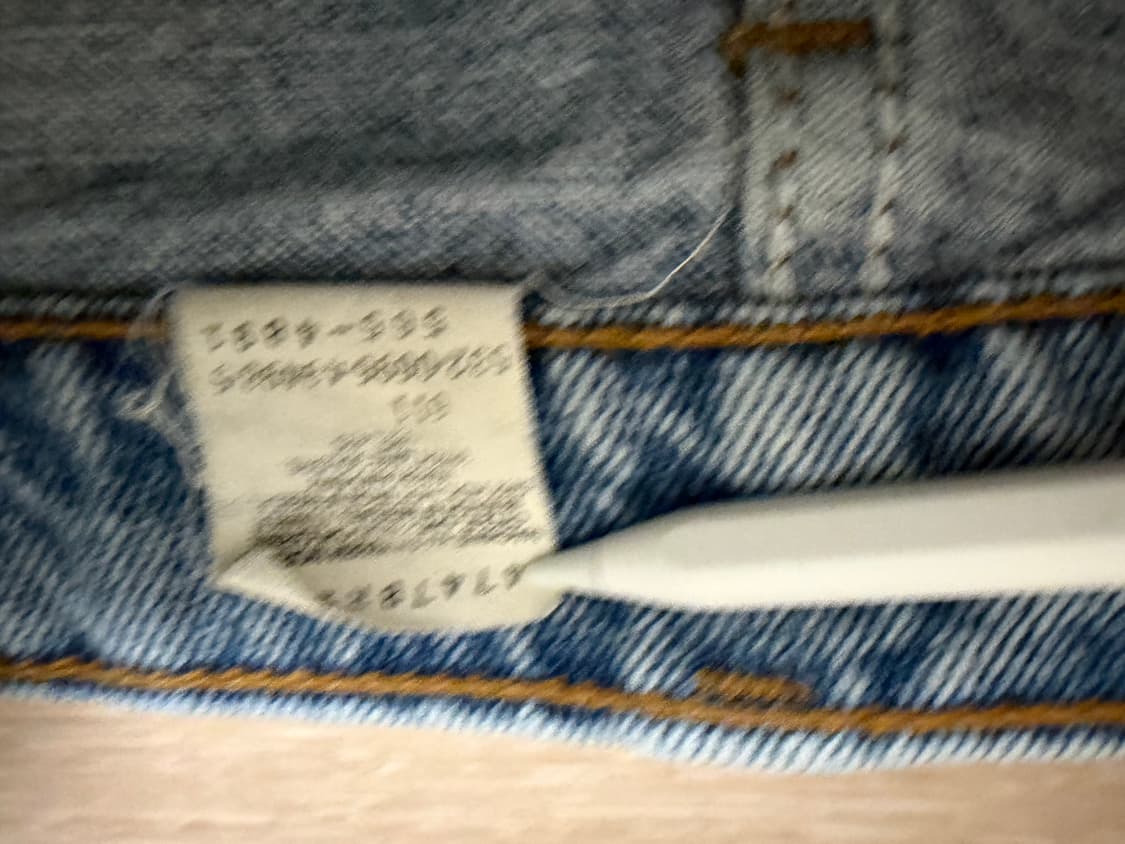 빈티지 리바이스 565 made in usa🇺🇸 상품이미지5