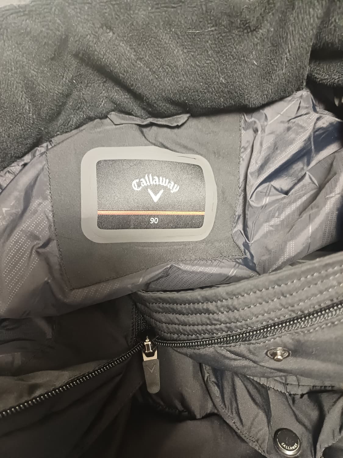 Callaway 캘러웨이 폭스 퍼 하이브리드 구스다운 롱 점퍼 상품이미지3