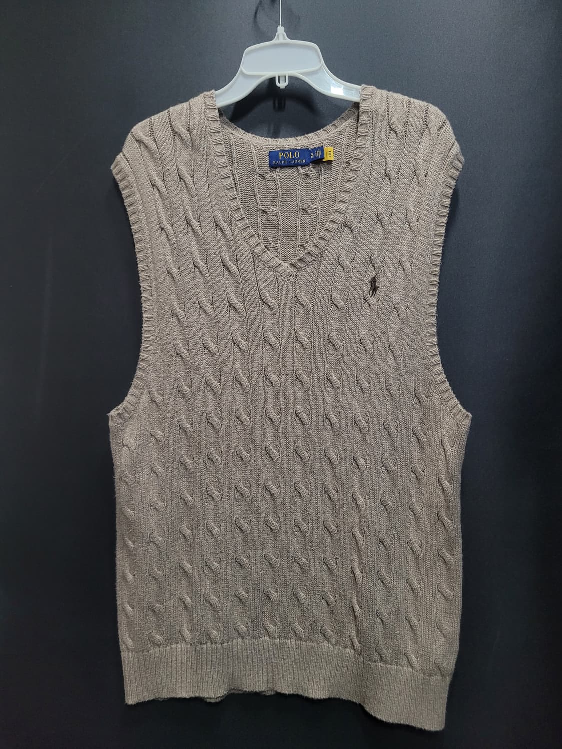 Ralph Lauren 케이블 니트 베스트 상품이미지6