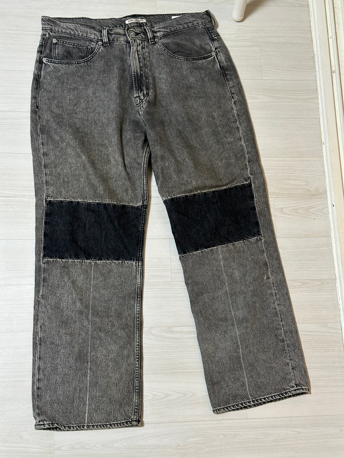 [34] 아워레가시 익스텐디드 써드컷 데님 상품이미지1